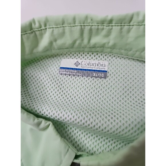 Columbia PFG Omni Shade Shirt Mens X-Large Long Sleeve Fishing Hiking Button Up - Picture 13 of 13